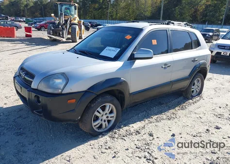 2007 Hyundai Tucson Limited/Se из США, поврежденный, VIN KM8JN12D67U674101